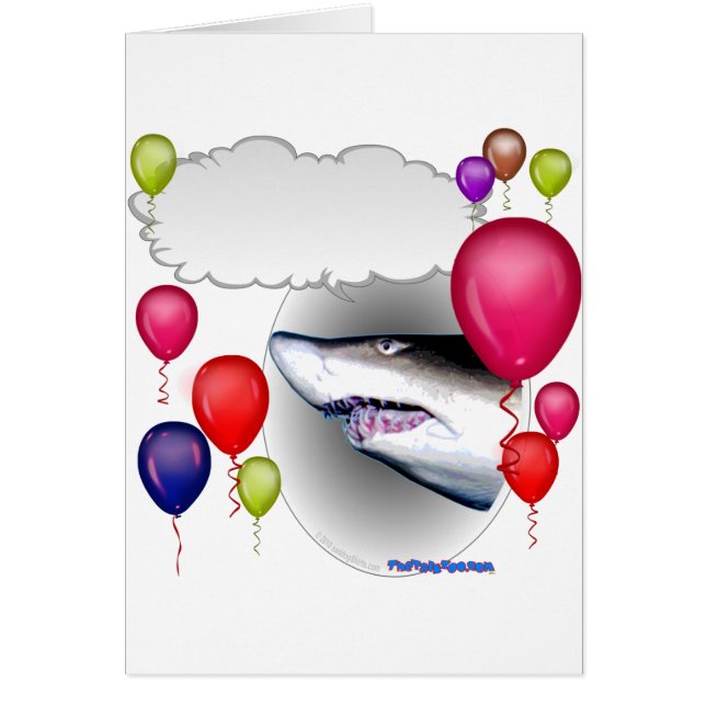 話すパーティーの鮫 (正面)