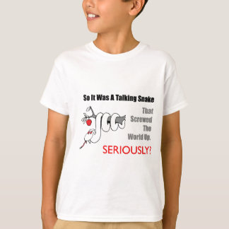 話すヘビのTシャツ Tシャツ