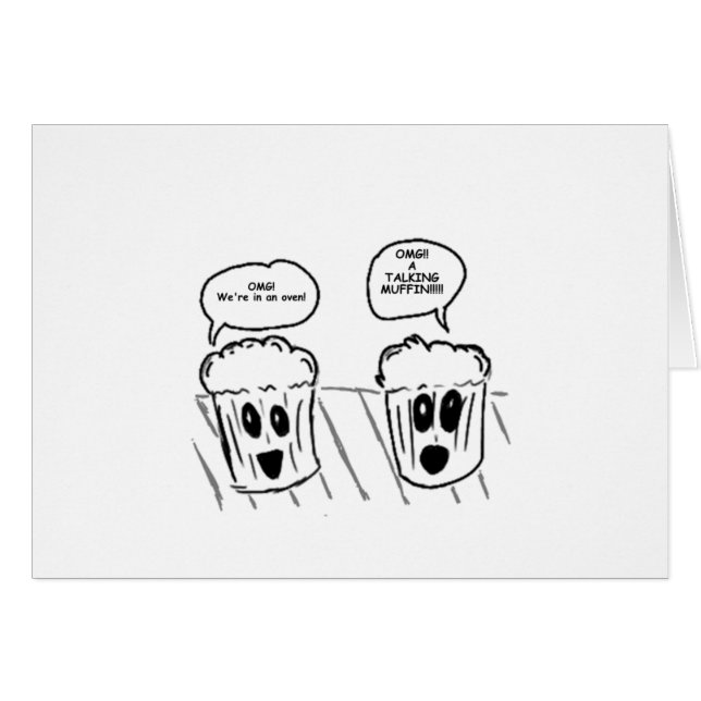 話すマフィン (正面横)