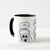 話すマフィン マグカップ (正面左)