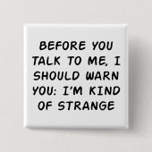 話す前に 缶バッジ (正面)