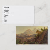 話す台地、Sintra、Pのエレガントな姿 名刺 (正面/裏面)