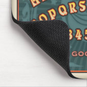 話す板(ティール（緑がかった色）) マウスパッド (コーナー)