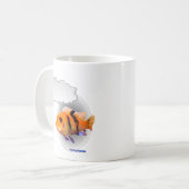 話す熱帯魚 コーヒーマグカップ (正面左)