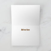 話す牛挨拶状 カード (内部)