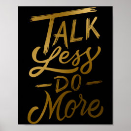 話す言葉が減って効果が上がる ポスター