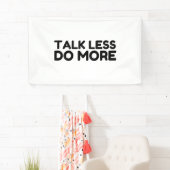 話す言葉が減って効果が上がる 横断幕 (インサイチュ)