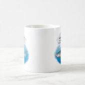 話す鮫のコップ コーヒーマグカップ (中央)