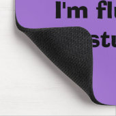 話すKeep…私は愚かで流暢です マウスパッド (コーナー)