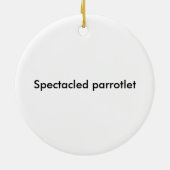 話せるよ飛べるか? セラミックオーナメント (裏面)