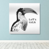 話そう キャンバスプリント (インサイチュ (ウッドフロア))