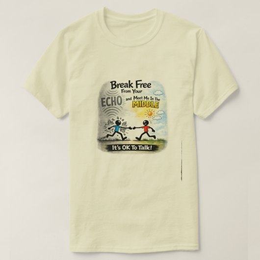 話そう (16) Tシャツ (デザイン正面)