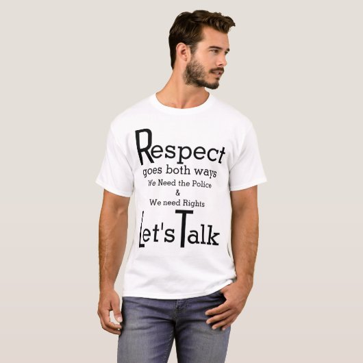 話そう Tシャツ (正面フル)
