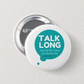 話のずっと精神障害サポート-ボタン 缶バッジ (正面&裏面)