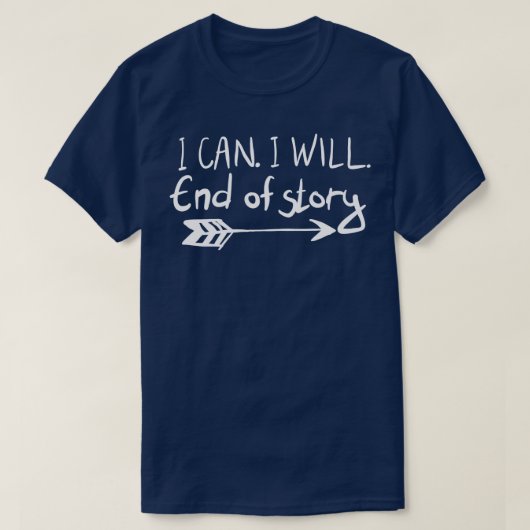 話の結末にしよう Tシャツ (デザイン正面)