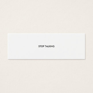 話ストップし合い