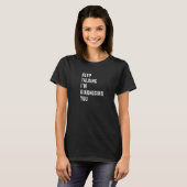 話保す心理学のレトロ Tシャツ (正面フル)