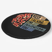 話保す心理学の診断 ペーパープレート (アングル)