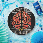 話保す心理学の贈り物の診断 ペーパープレート (パーティー)