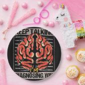 話保す心理学の贈り物の診断 ペーパープレート (パーティー)