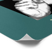 話友達とサインを入力 ポスター (角)