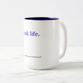 話命 ツートーンマグカップ (正面右)