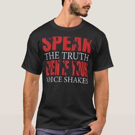 話声ももし揺れる Tシャツ (正面)