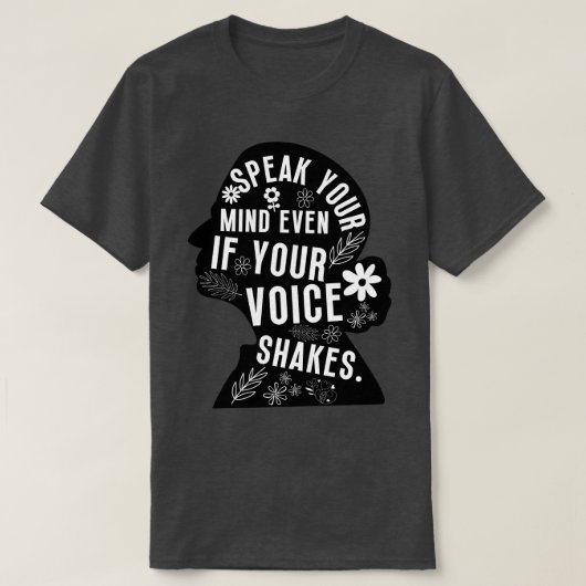 話声も震えもしる7 Tシャツ (デザイン正面)