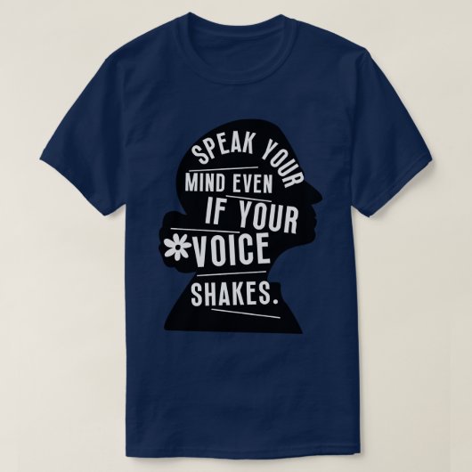 話声も震えもしる8 Tシャツ (デザイン正面)
