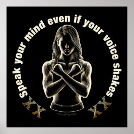 話声も震えもしる！ ポスター