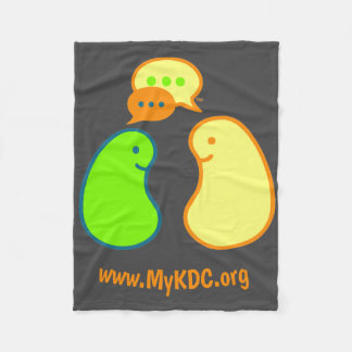 話好きな腎臓毛布 フリースブランケット