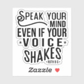 話心も声ももし震える シール (シート)