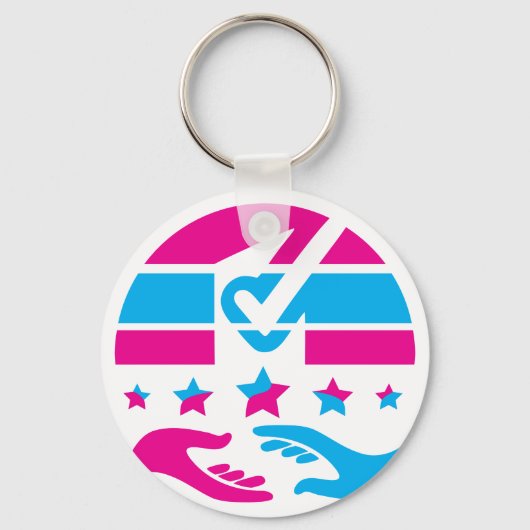 話心 キーホルダー (裏面)