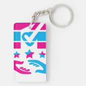 話心 キーホルダー (裏面)