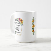 話心 コーヒーマグカップ (正面左)