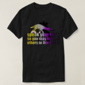 話誠 Tシャツ (デザイン正面)