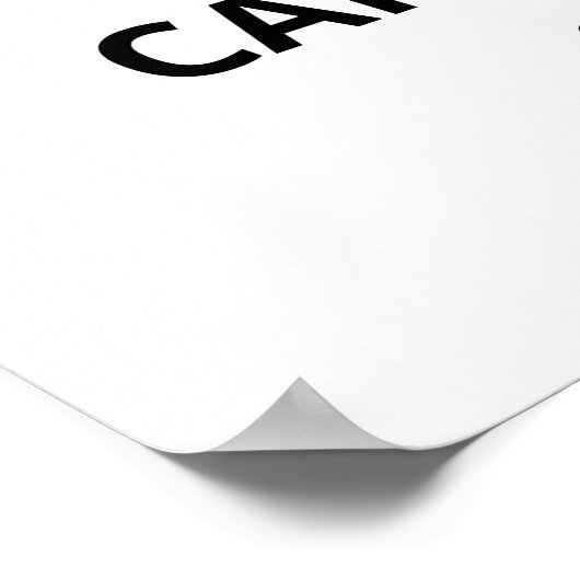 話運と大きな棒 ポスター (角)