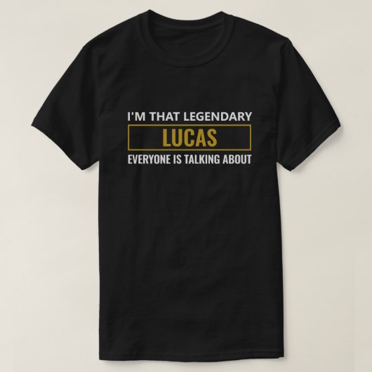 話題のレジェンドだって言ってる俺 Tシャツ (デザイン正面)