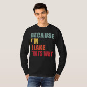 話題のBlake 私はみんながBlakeについて話している Tシャツ (正面フル)
