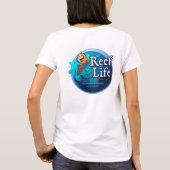 話鯨(レディースT) Tシャツ (裏面)