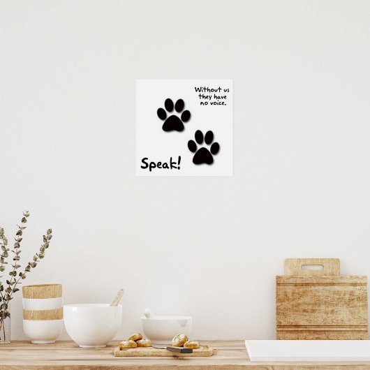 話! ポスター (キッチン)