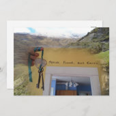 話、友達と入力引っ越し祝いパーティーパーティー招待状 招待状 (正面/裏面)