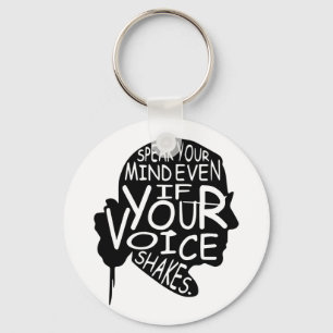 話 Your  Mind - Ruth Bader Ginsburg キーホルダー