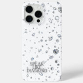 話Like Diamond iPhone 15 Pro Max Case Case-Mate iPhoneケース (裏面)