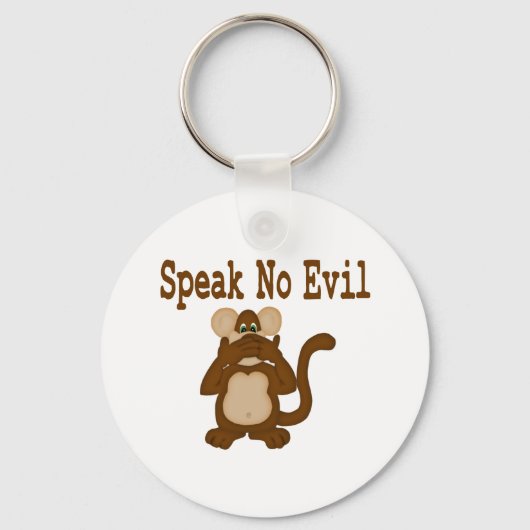 話No Evil Keychain キーホルダー (正面)