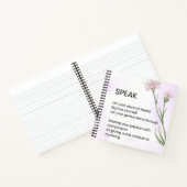 話Self Love Empowerment詩 ノートブック (内部)