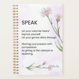 話Self Love Empowerment詩 プランナー手帳