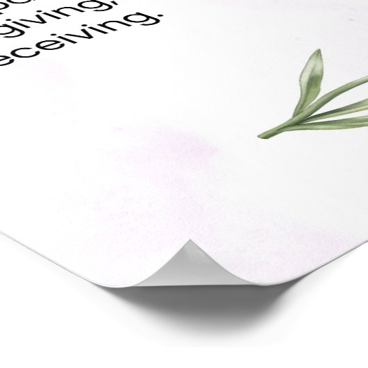 話Self Love Empowerment詩 ポスター (角)