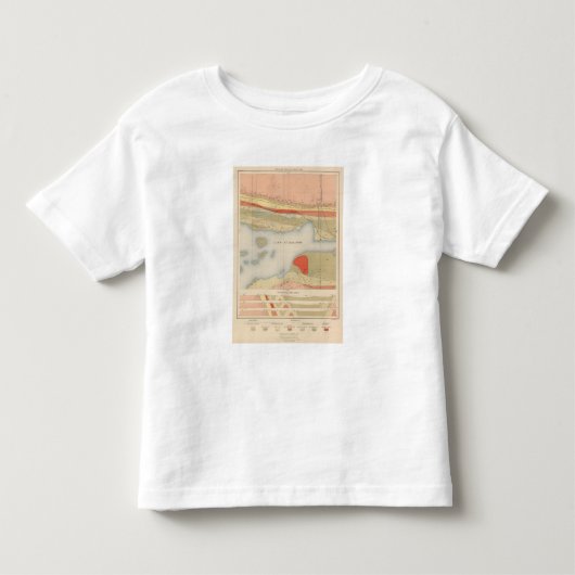 詳しい地質学シートVIII トドラーTシャツ (正面)