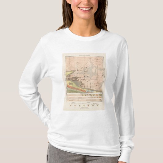 詳しい地質学シートXVIII Tシャツ (正面)